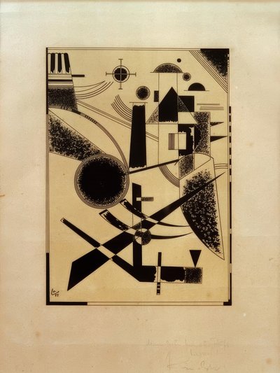 Lithographie Nr. III von Wassily Kandinsky